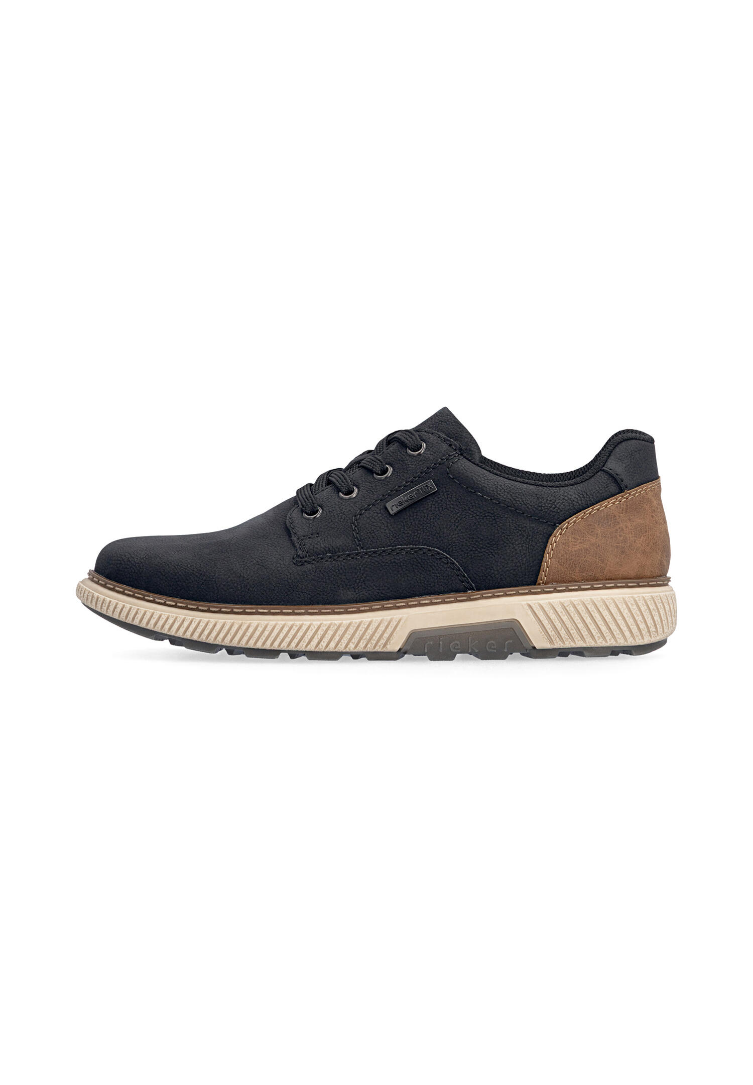 Rieker Herren Sneaker Low B3317-00 schwarz Freizeitschuh 4/7