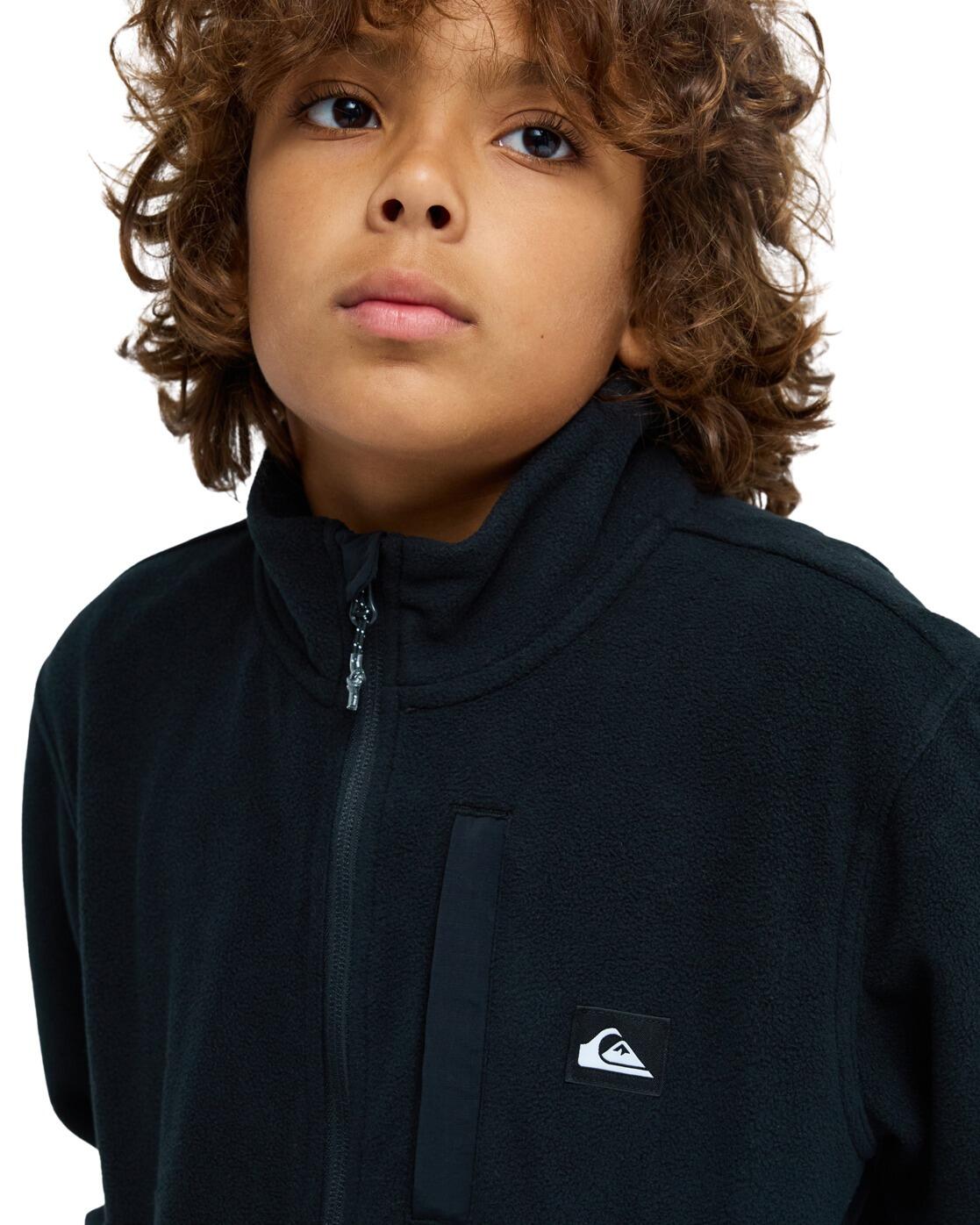 Fleece met Rits NO DESTINATION Schwarz Jongens 8-16 4/4