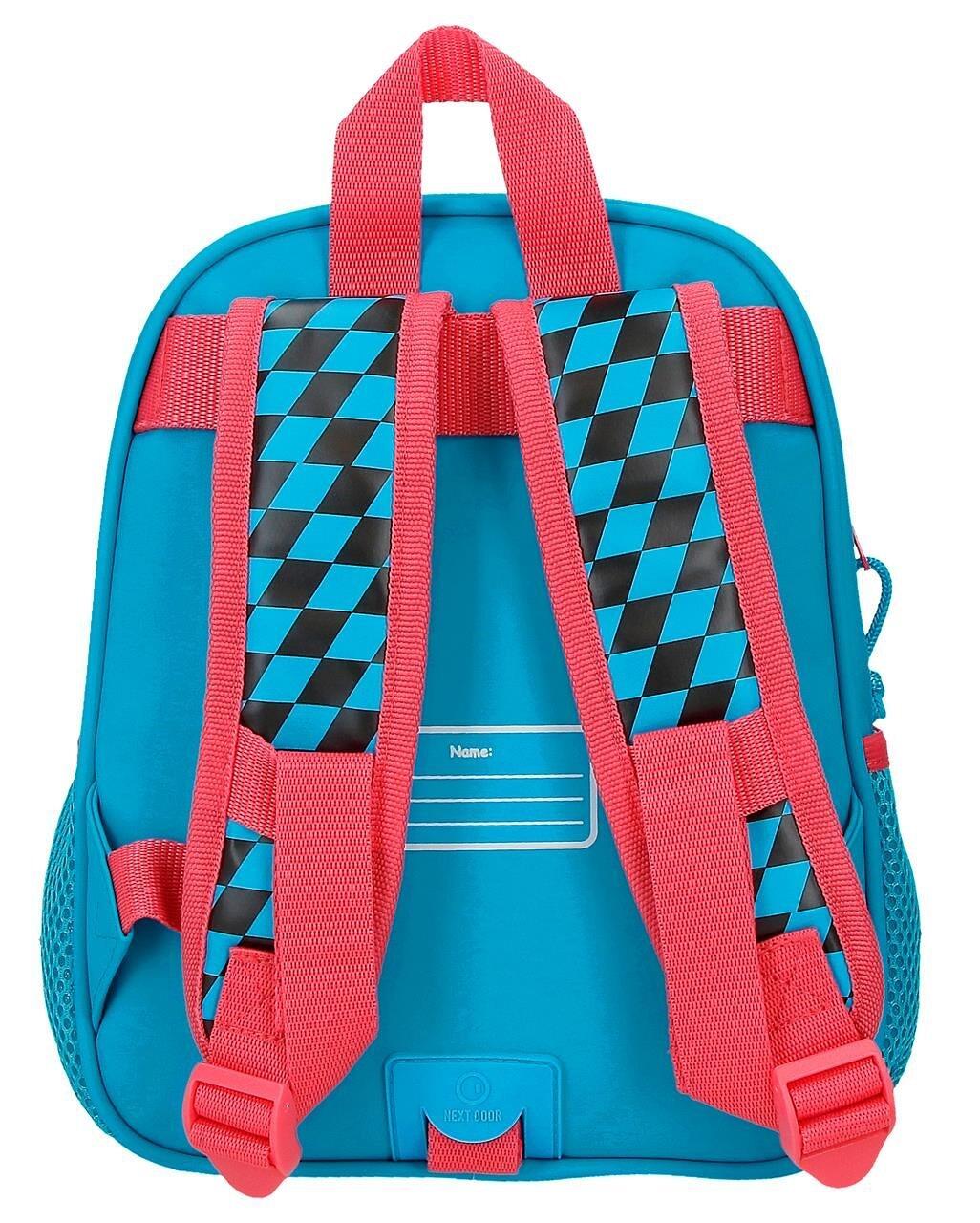 Zaino scolastico adattabile a trolley Mickey High speed 23x28x10 cm blu 2/5