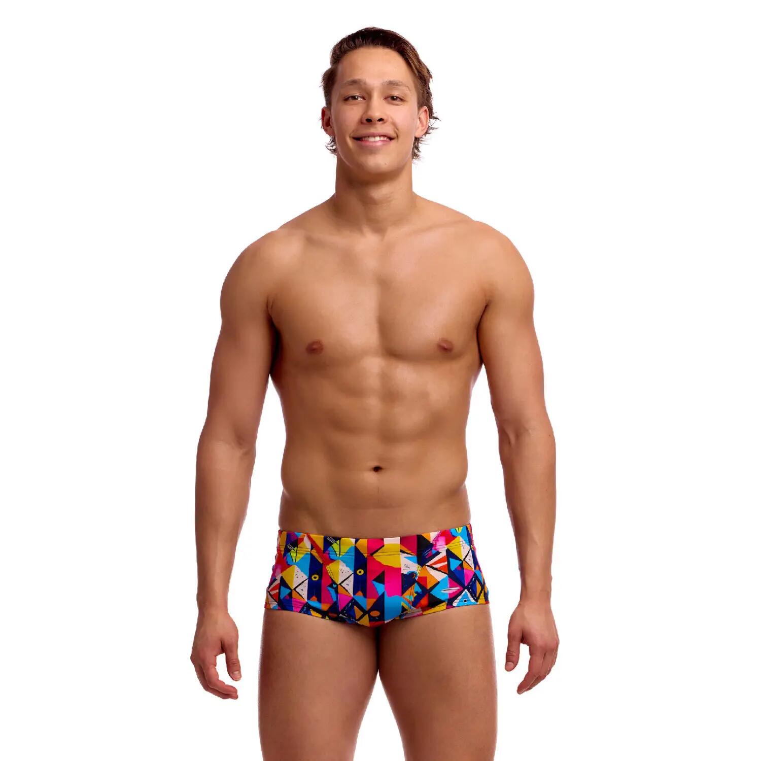 Kąpielówki Funky Trunks Broken Blox - trunki męskie 8/10
