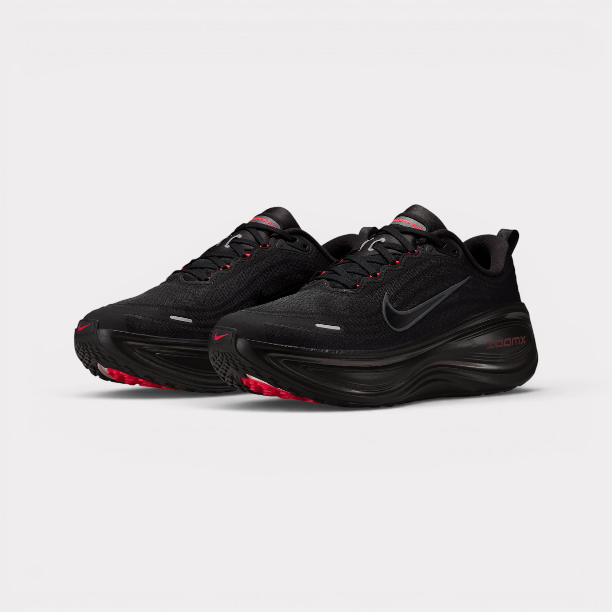 Nike Vomero Plus - Black Bright Crimson 2/7