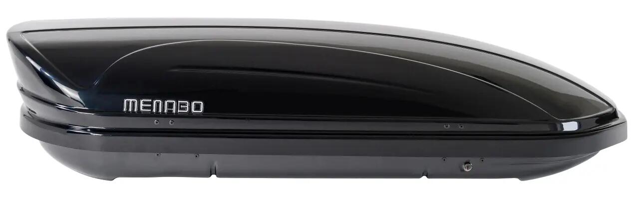Coffre de toit Menabo Mania 400 noir – 400 L, 165 x 79 x 36 cm, charge 75 kg 3/7