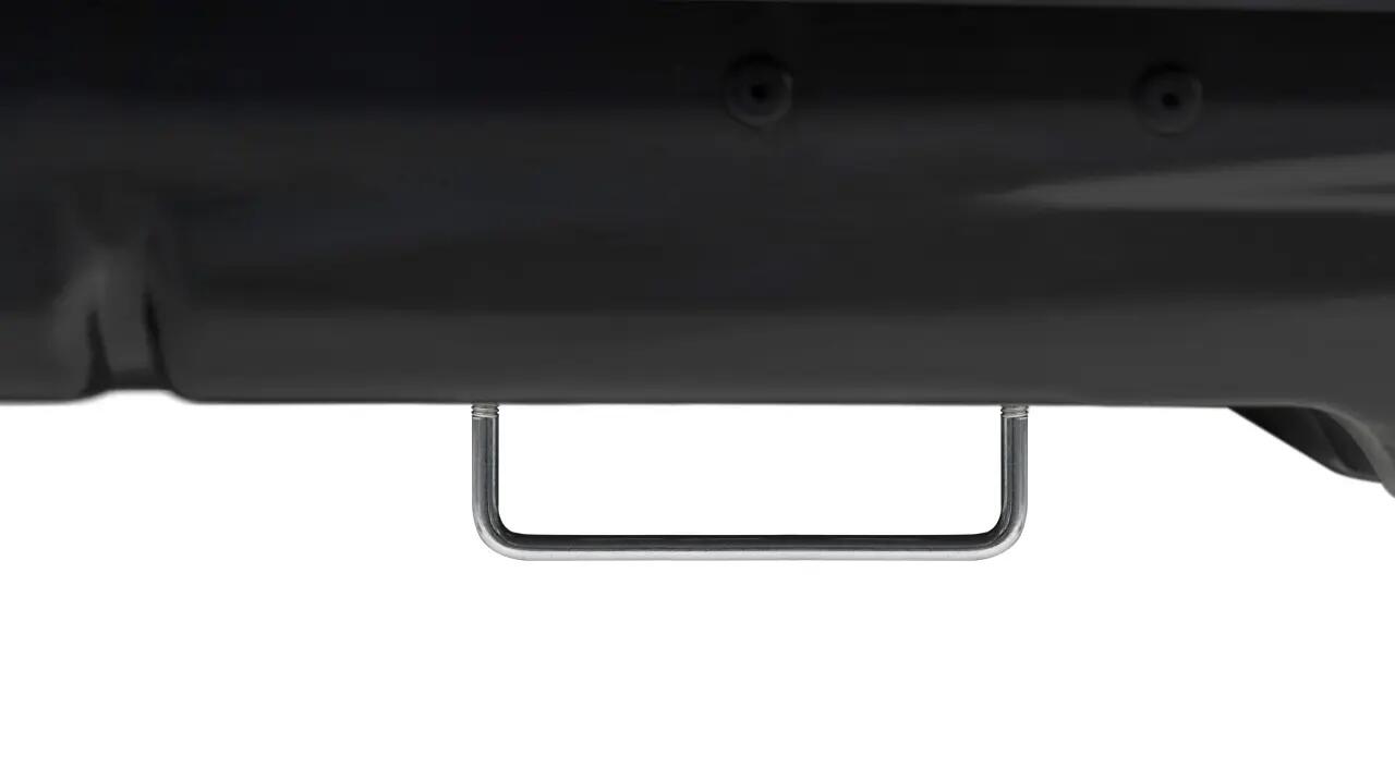 Coffre de toit Menabo Mania 400 noir – 400 L, 165 x 79 x 36 cm, charge 75 kg 6/7