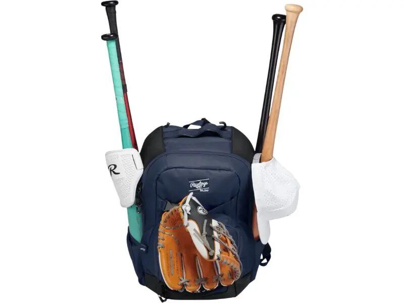 Rawlings JOURNEY Players Backpack Color Navy Baseball/Softball 2/3