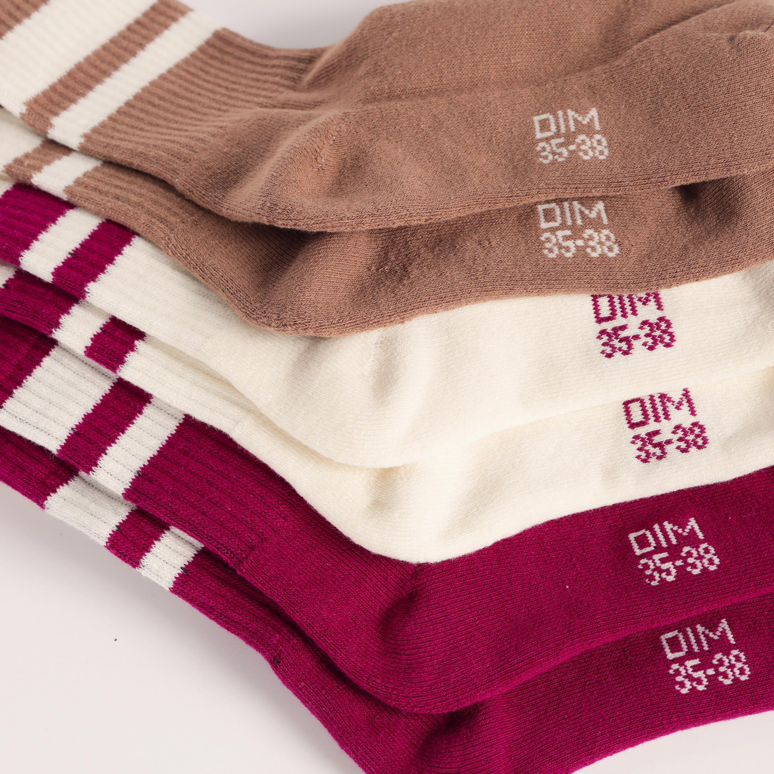 Lot de 3 paires de mi-chaussettes Femme EcoDim Sport 2/3