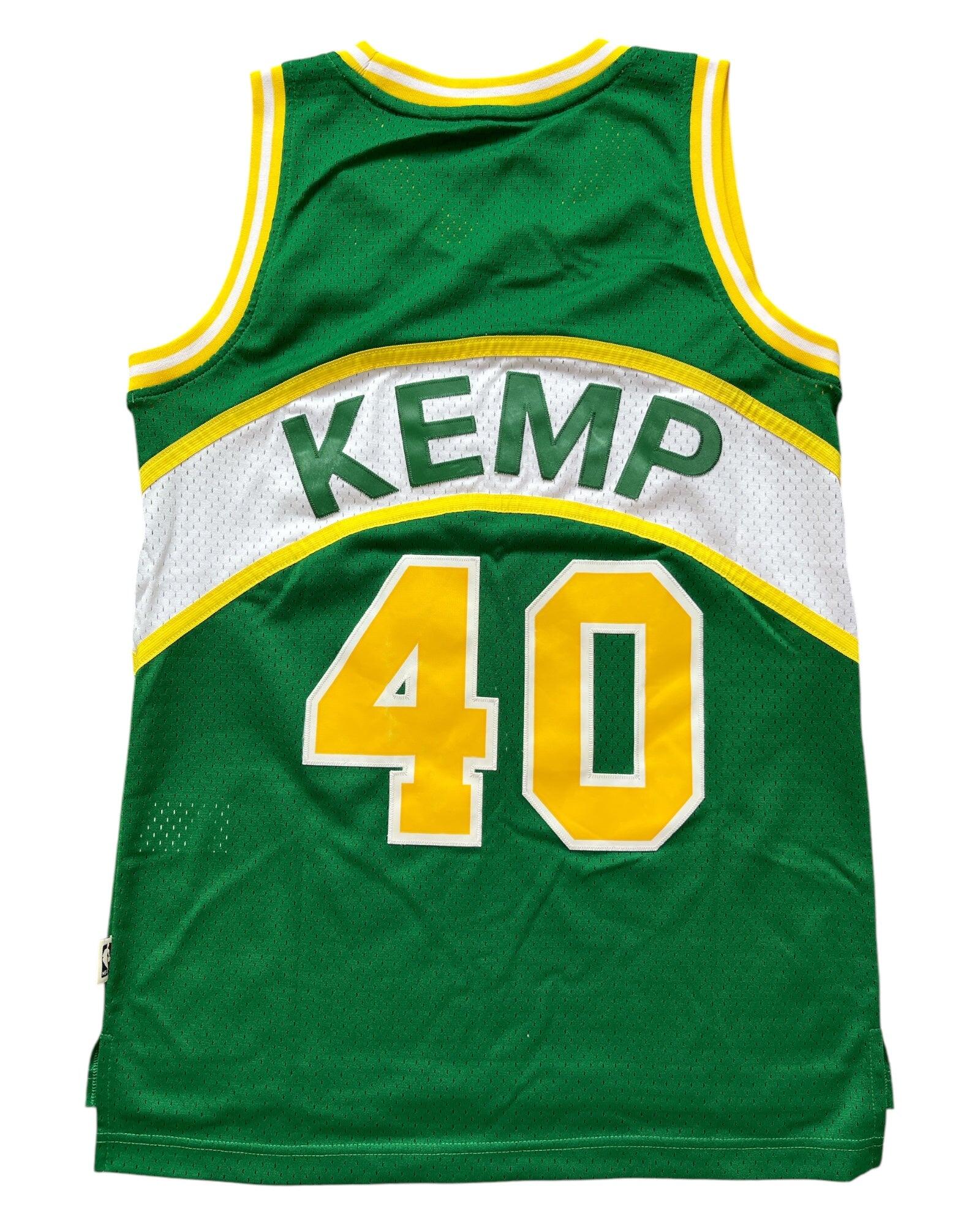 Segunda vida - Camisola NBA Seattle Supersonics 1989/1990 Kemp - Como novo 2/2