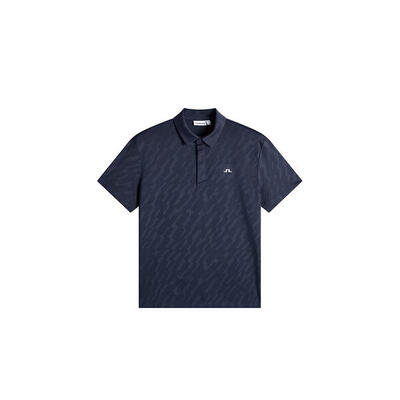 J. Lindeberg Wilhelm Polo polo da golf da uomo blu navy