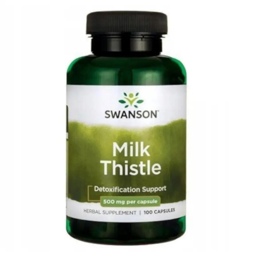 Swanson Milk Thistle 500mg 100 Caps