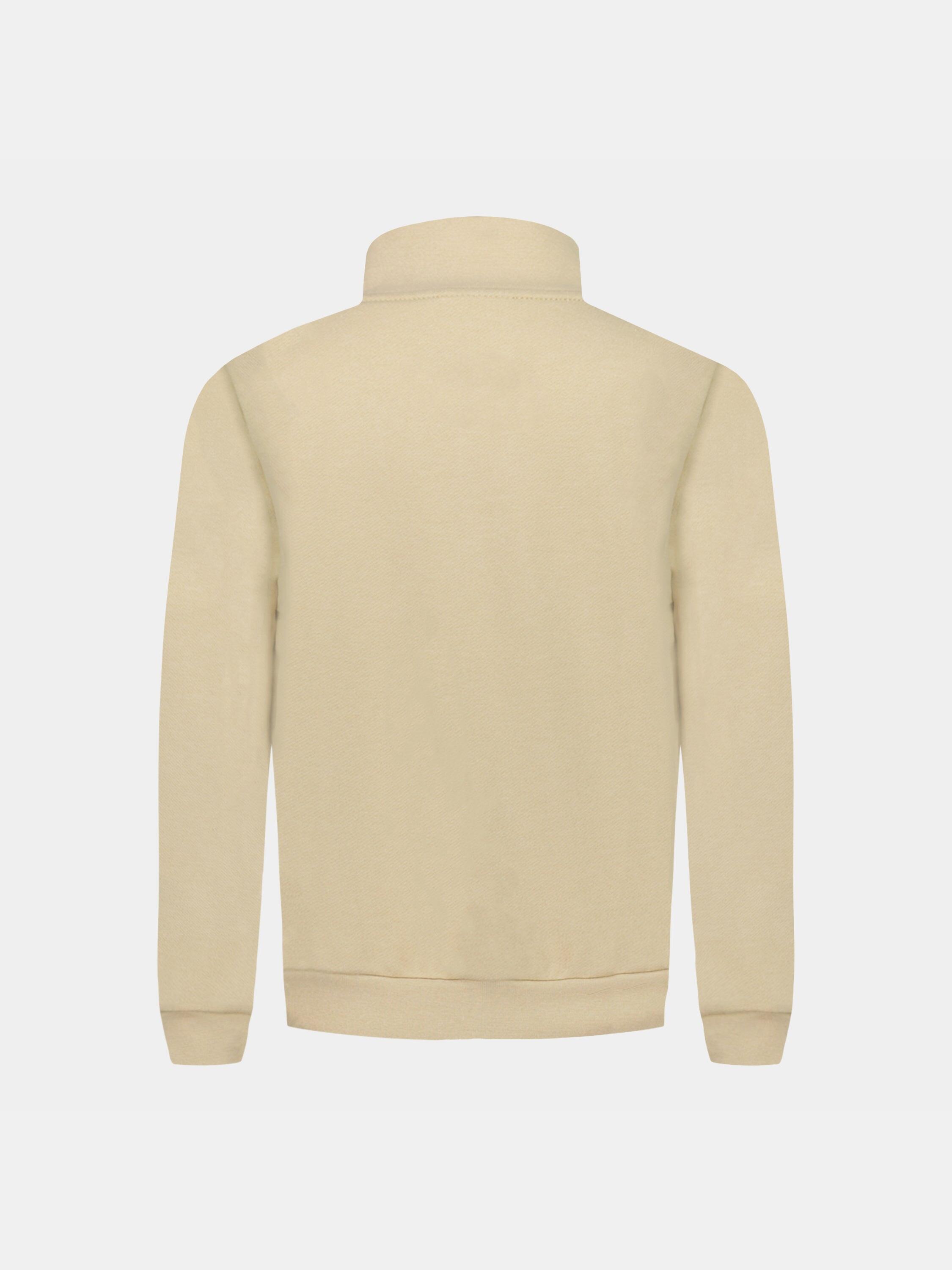Veste zippée col montant en molleton Contemporain 3/4