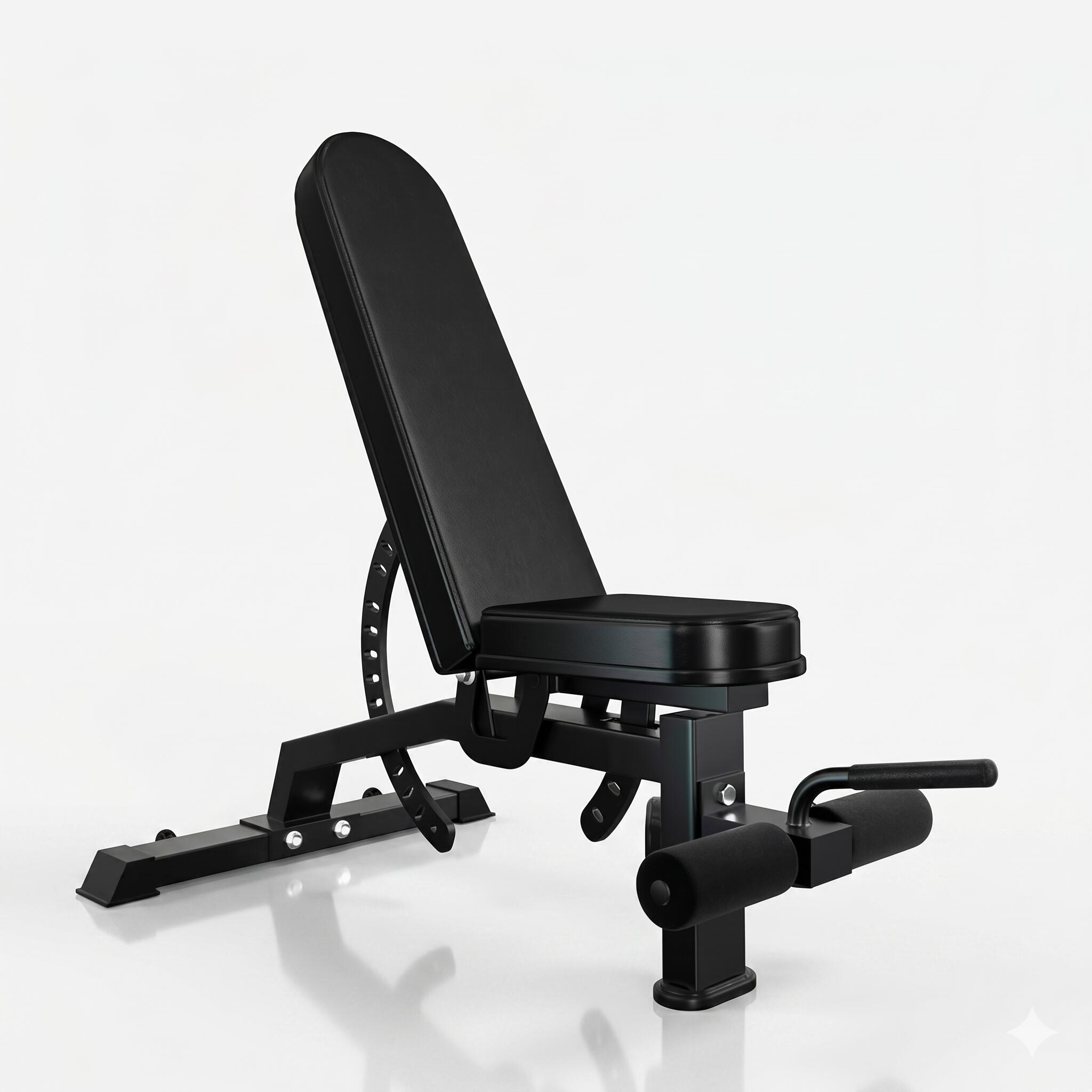 Home Gym Set: Calisthenics Power Tower Krachtstation + Verstelbare Halterbank 4/5