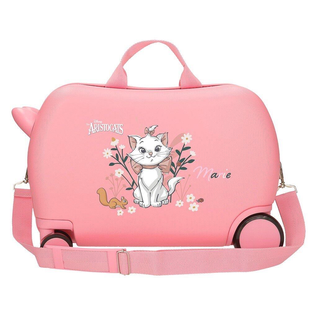Mala infantil Aristogatos Marie ABS com capacidade de 24L rosa 2/5