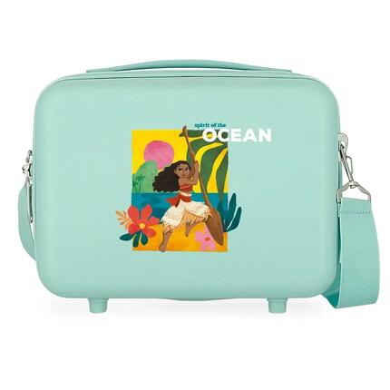 Neceser Vaiana spirit of the ocean ABS con capacidad de 9L turquesa