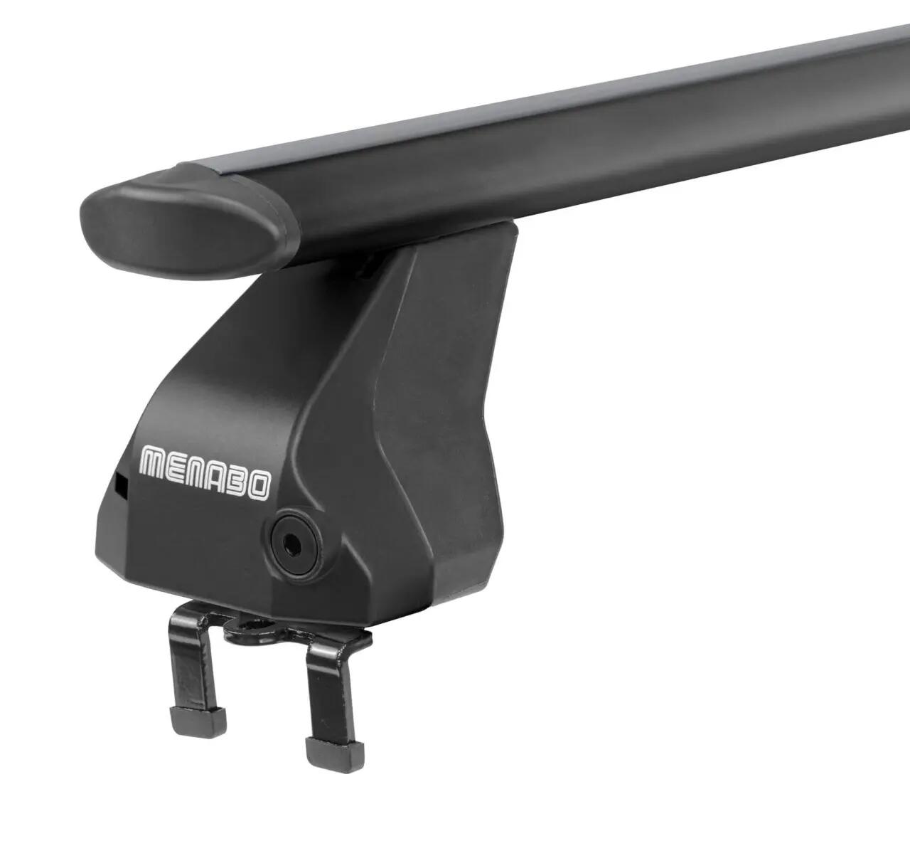 Bare transversale Menabo Omega Plus Black pentru Fiat Doblo Restyling 2009-2010 3/7
