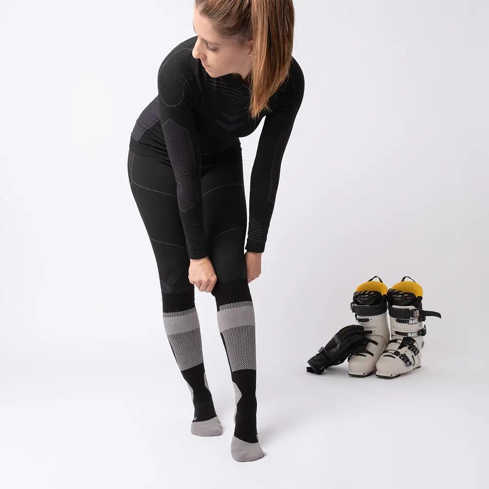 Damen Kompressions Skisocken 2er Pack (Model: Taylor) 2/6