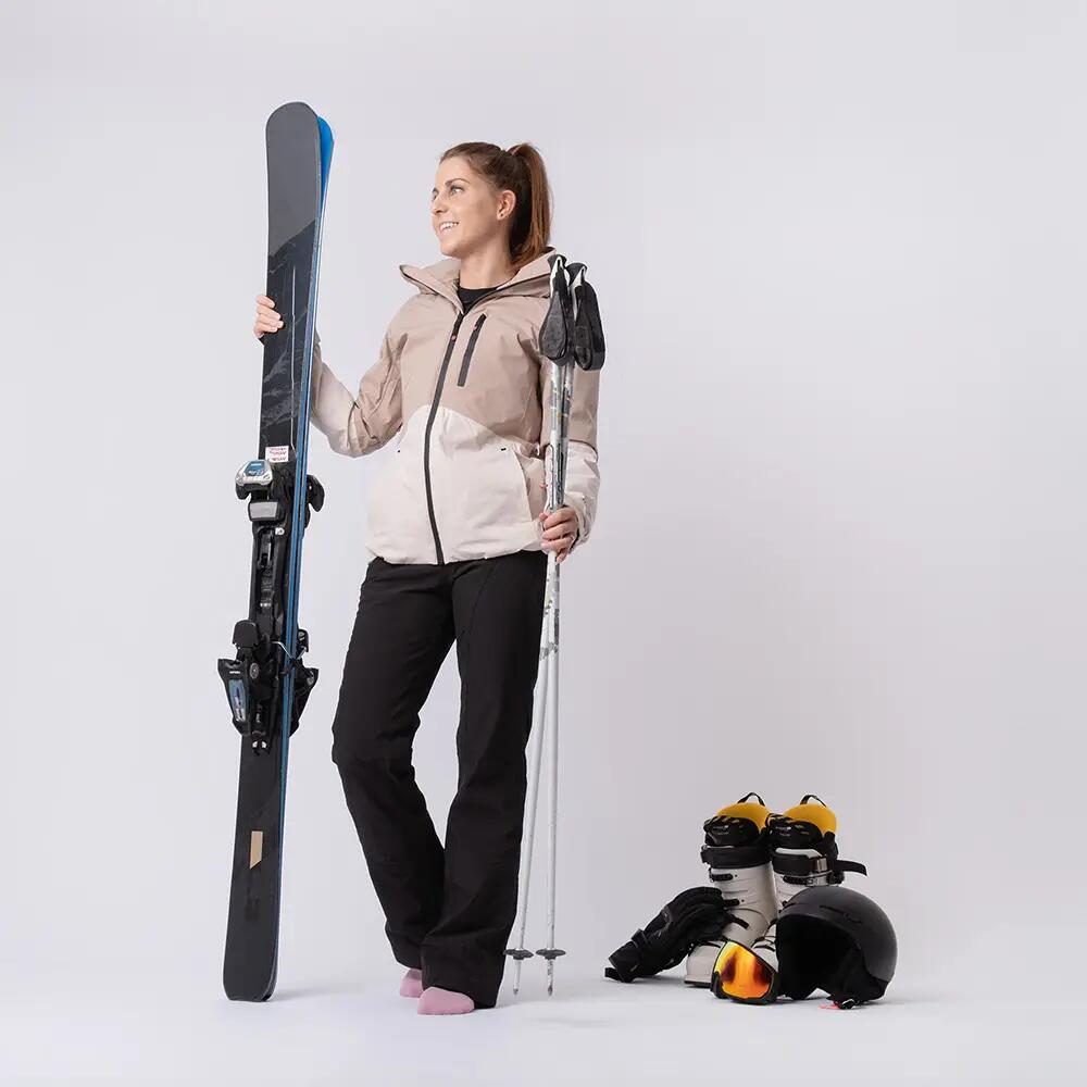 Damen Kompressions Skisocken 2er Pack (Model: Taylor) 5/6