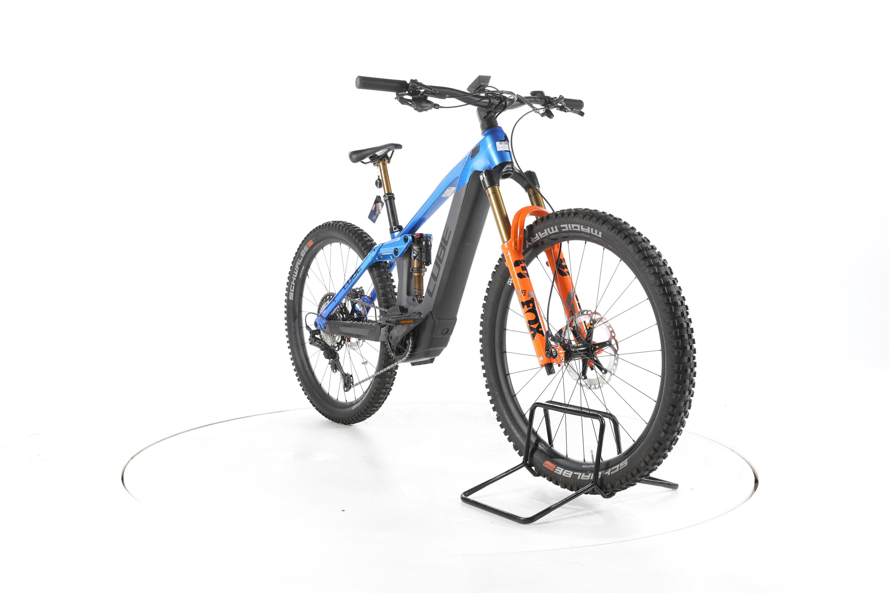 Second Life - Cube Stereo Hybrid 140 HPC Actionteam E-Bike Carbon - Stan dobry 3/7
