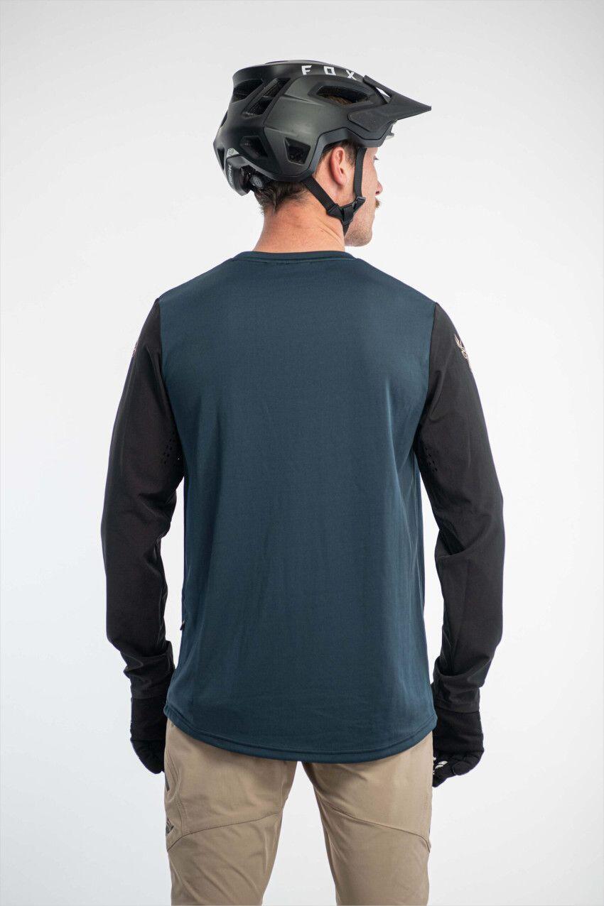 Maillot Manches Longues Animoz Wild Bleu foncé 3/4