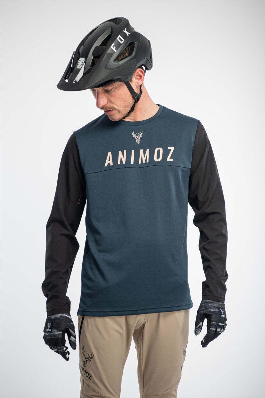 Maillot Manches Longues Animoz Wild Bleu foncé 2/4