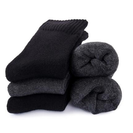 Herren & Damen Bambus Winter Socken 5er Pack (Modell: Mika)