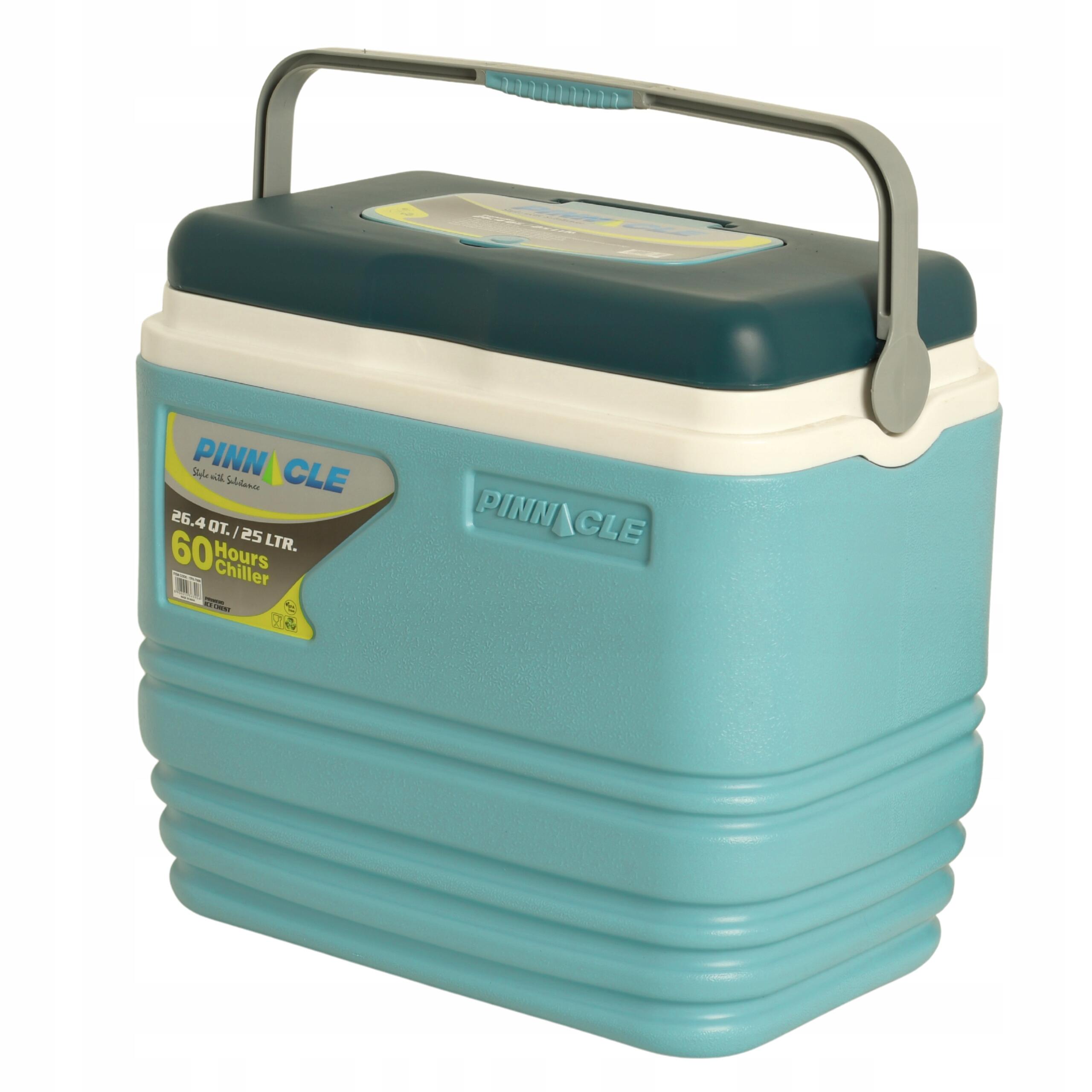 Lodówka turystyczna z Rączką PINNACLE TPX7006 25L + 3 Wkłady Chłodzące 7/7