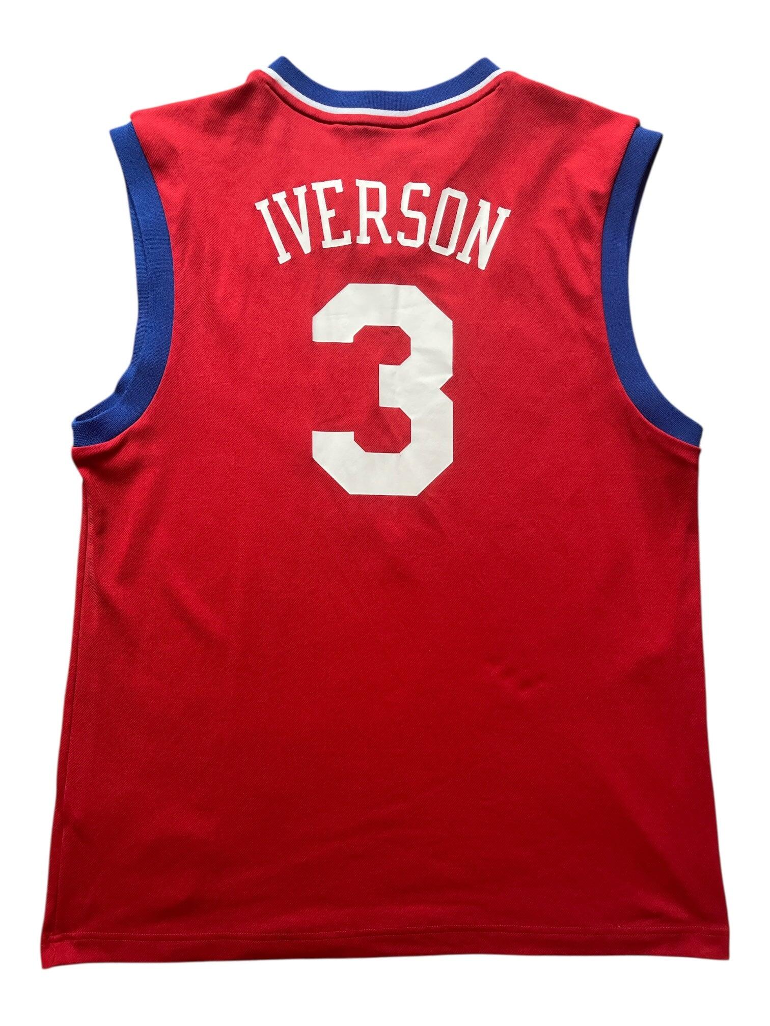 Segunda vida - Camisola NBA Philadelphia Sixers 2009/2010 Iverson - Como novo 2/2