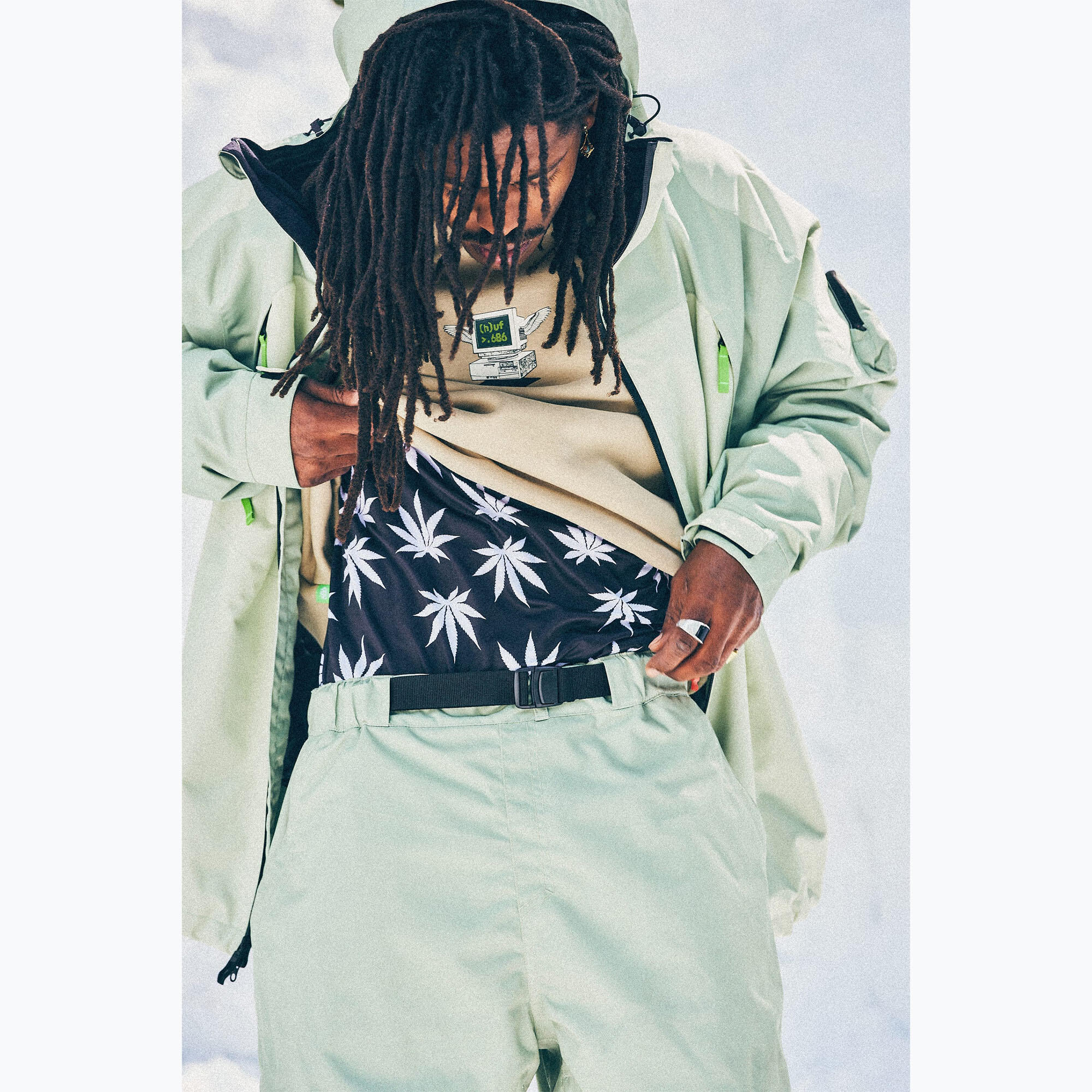 Bluza termoaktywna męska 686 x Huf Plantlife Base Layer 4/5