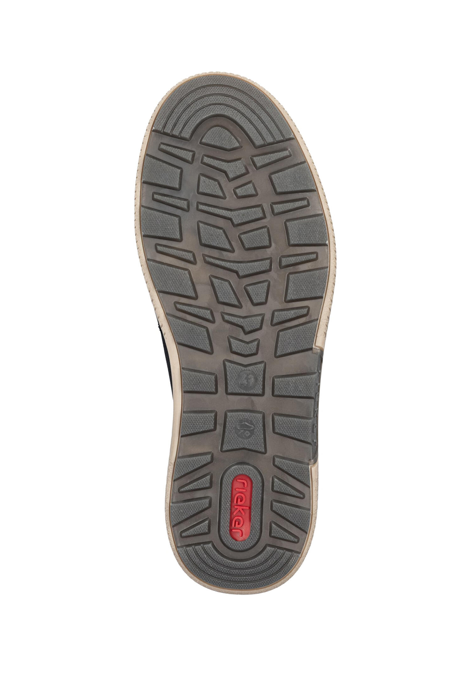 Rieker Herren Sneaker Low B3317-00 schwarz Freizeitschuh 6/7