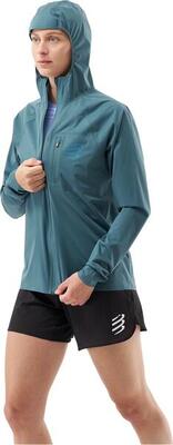Compressport tempest waterdichte jas blauw dames