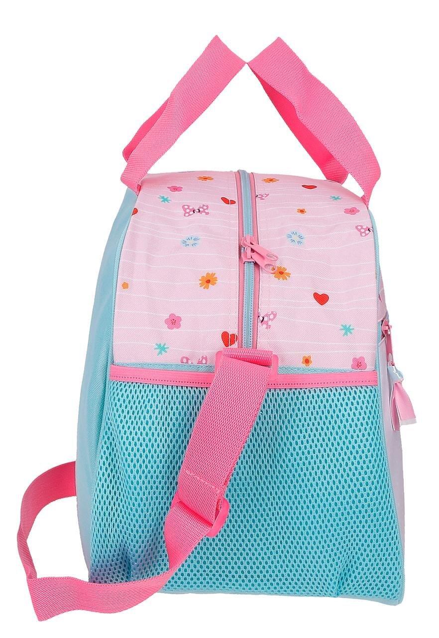 Bolsa de viagem Minnie happy to be me 40x28x22 cm rosa 4/5