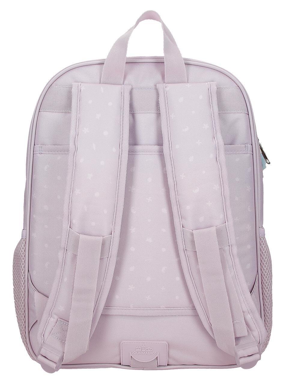Mochila escolar adaptável a carrinho Stitch from Hawaii 30x38x12 cm nude 2/5