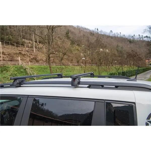 Tetőcsomagtartó Menabo Sherman Black – Opel Omega Kombi 1986-2004, 120 cm, 2 db 5/7