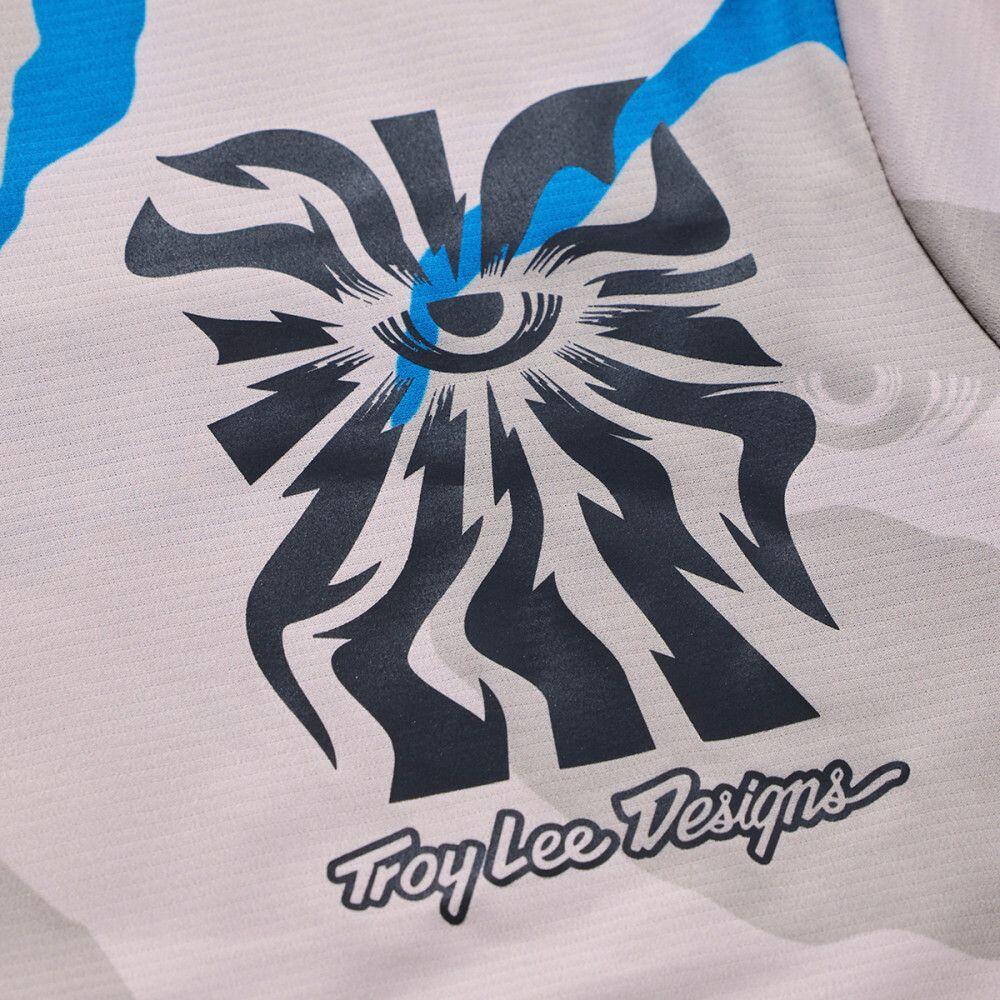 Maglia a maniche corte Troy Lee Designs Skyline Pro Grigio 3/5
