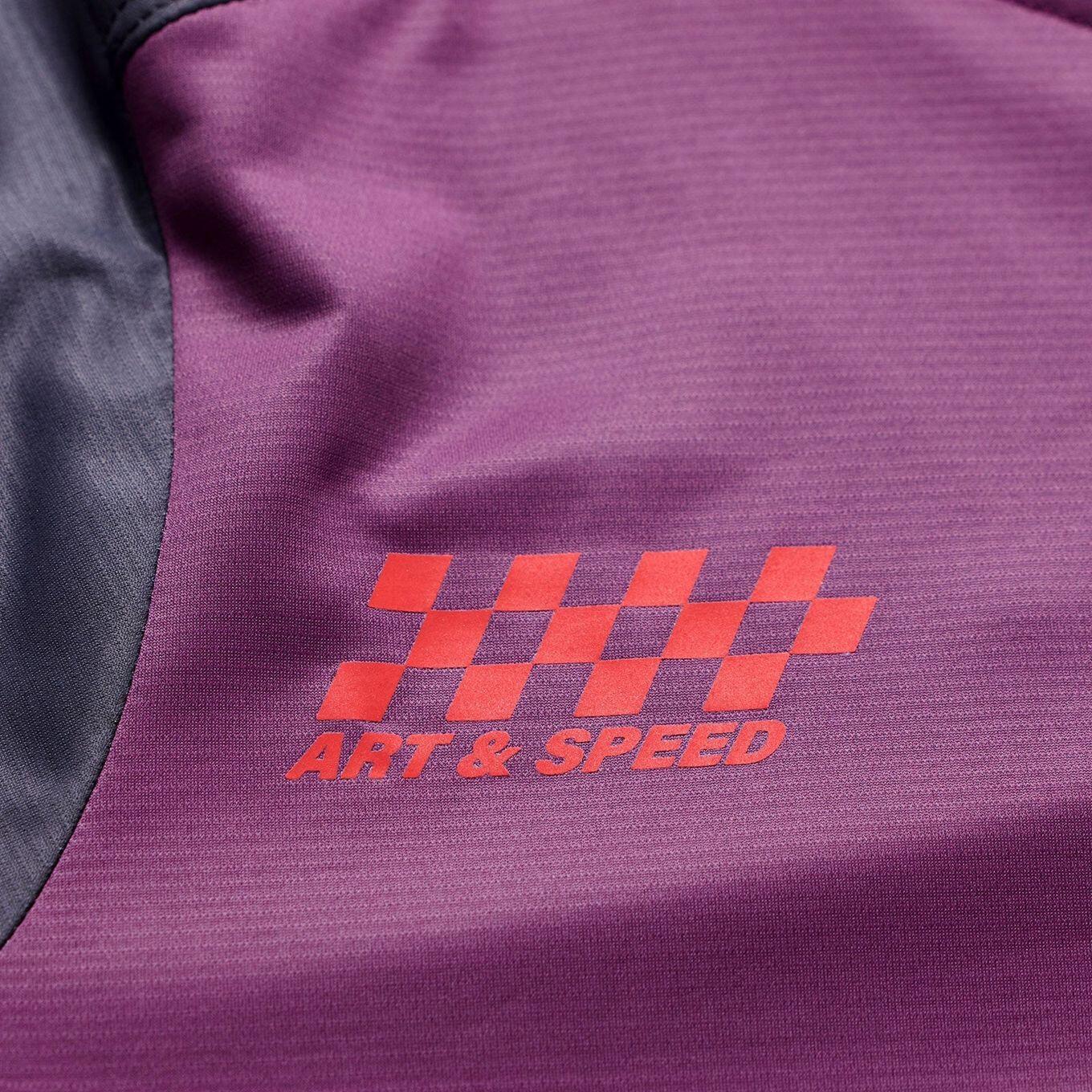 Maillot Manches Courtes Troy Lee Designs Skyline Pro Violet 3/7