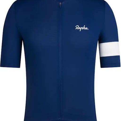 Rapha Core Lightweight Jersey Blue/White Men's short sleeve jersey