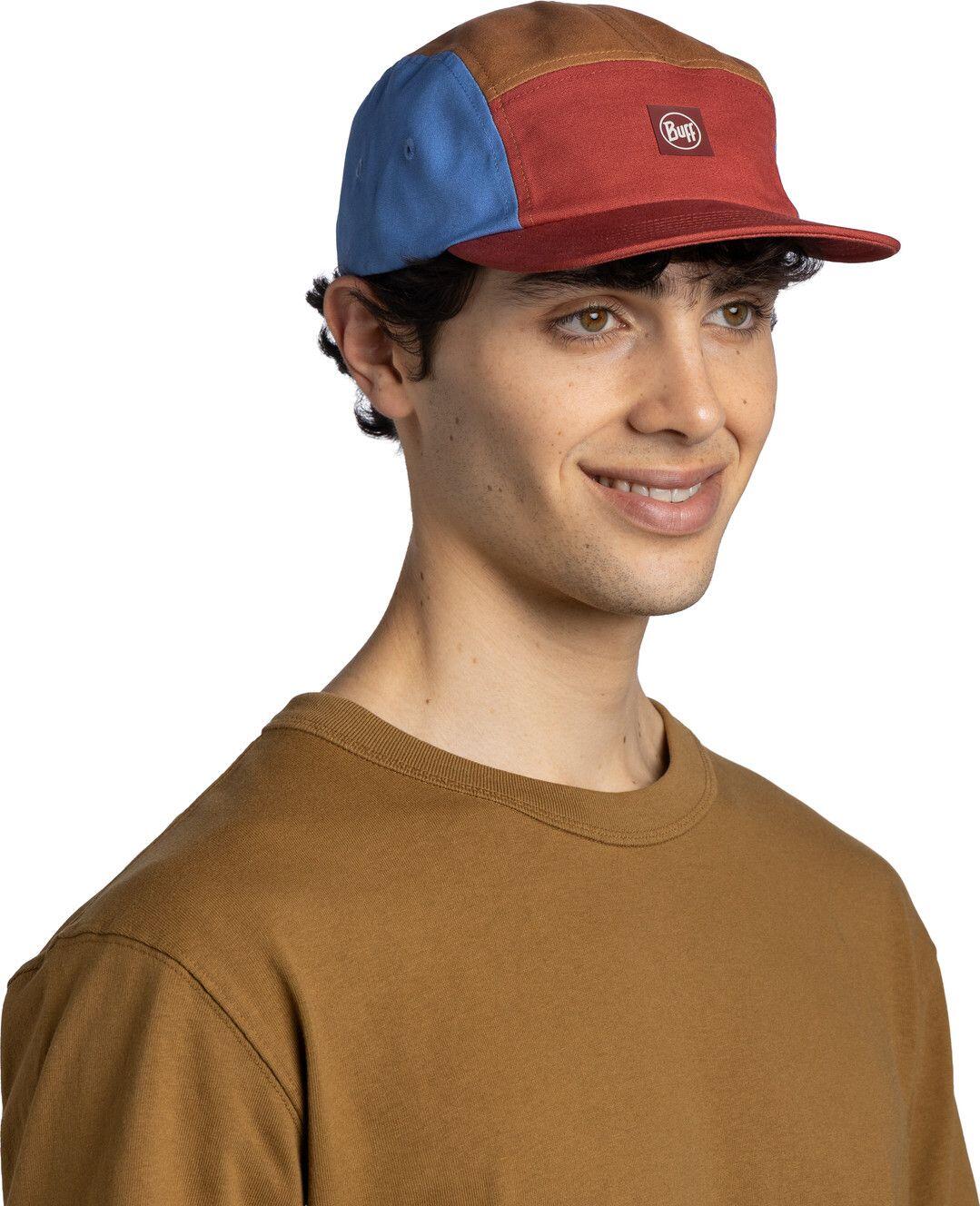 Boné Buff 5 Panel Venture Vermelho/Azul 3/5