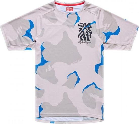 Troy Lee Designs Skyline Pro-shirt met korte mouwen, grijs