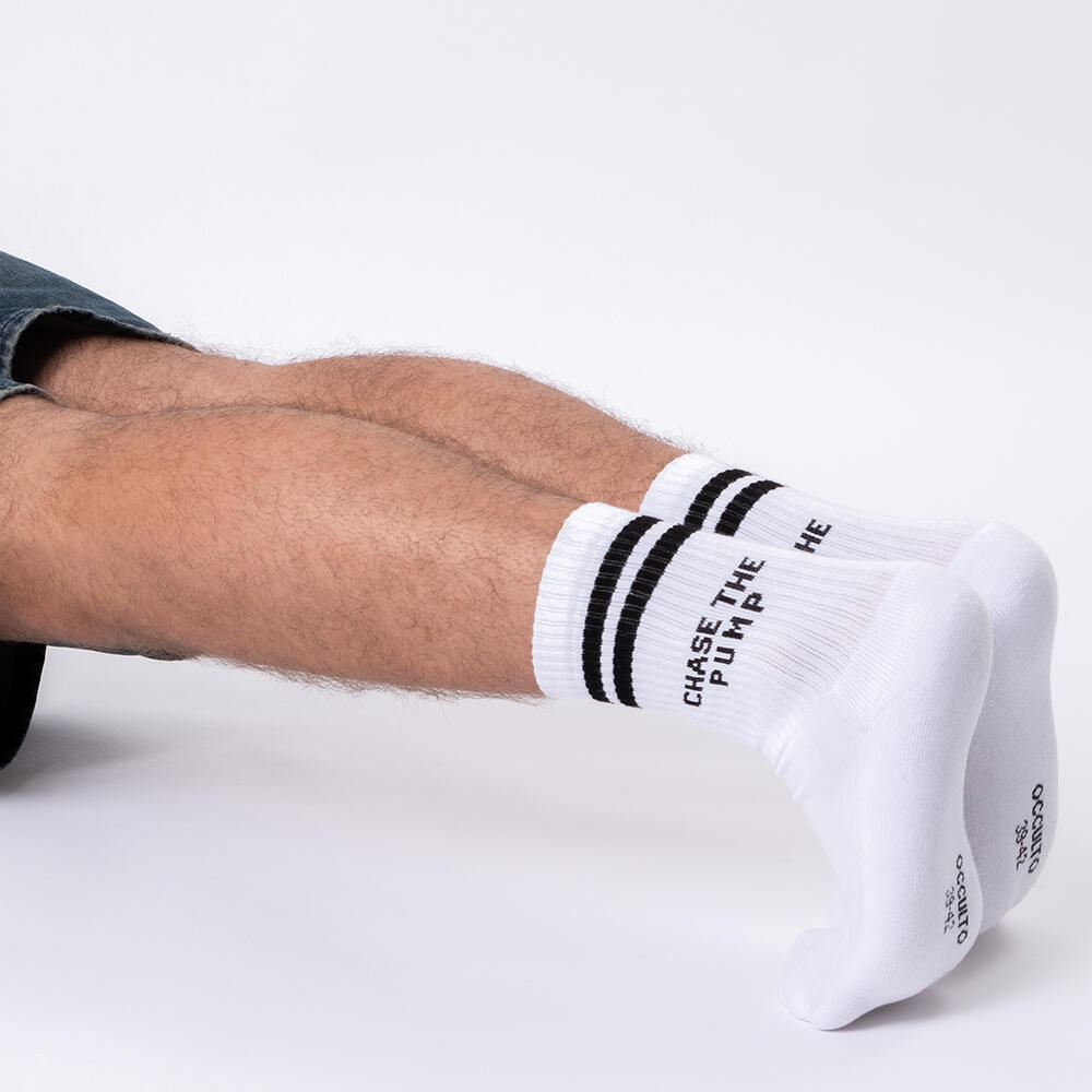 Herren Statement Tennis Socken 3er Pack (Modell: William) Fitness 39-42 5/6