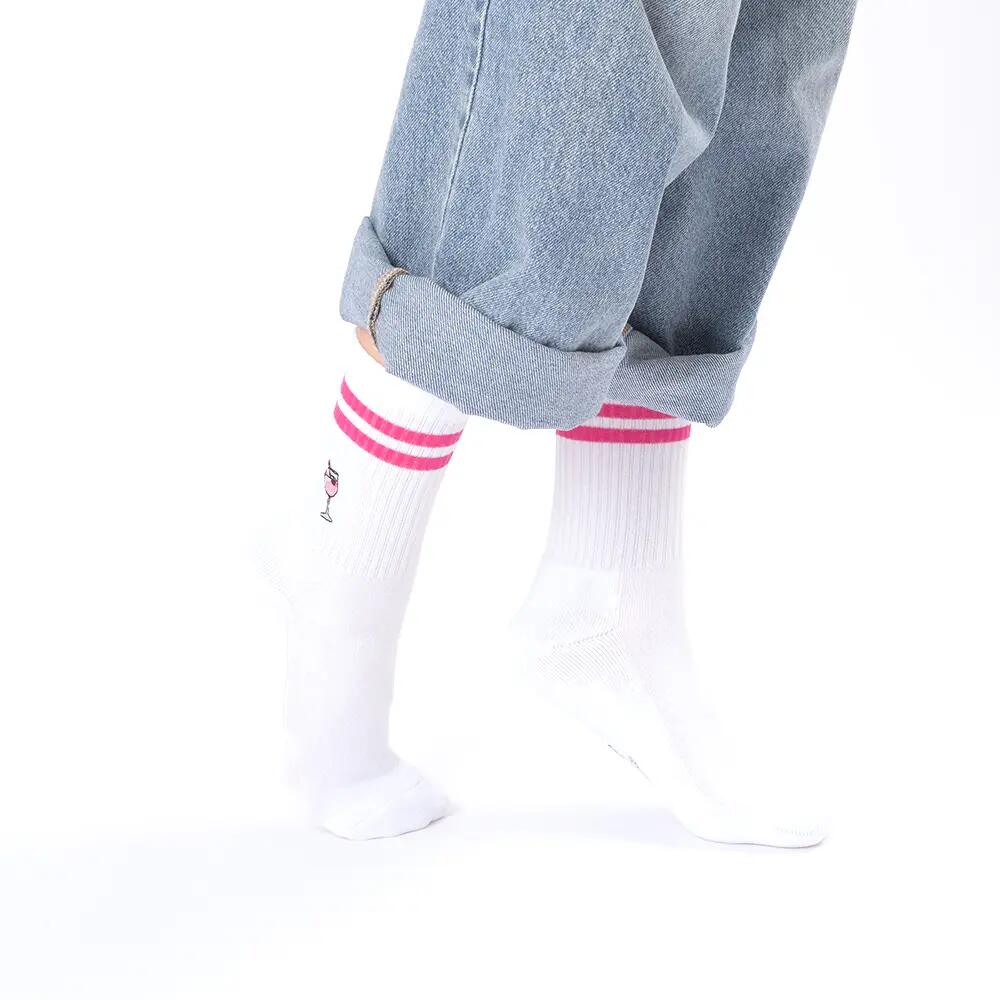 Damen & Herren Motiv Tennissocken 3er Pack (Modell: Summer) 5/6