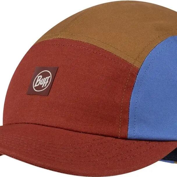 Buff 5-Panel Venture Cap - Red/Blue