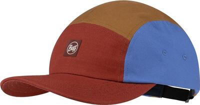 Buff 5-panel pet venture rood/blauw