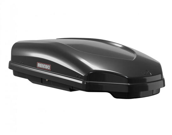 Dakkoffer Menabo Satellite 330 zwart – 330 L, 141 x 77 x 34 cm