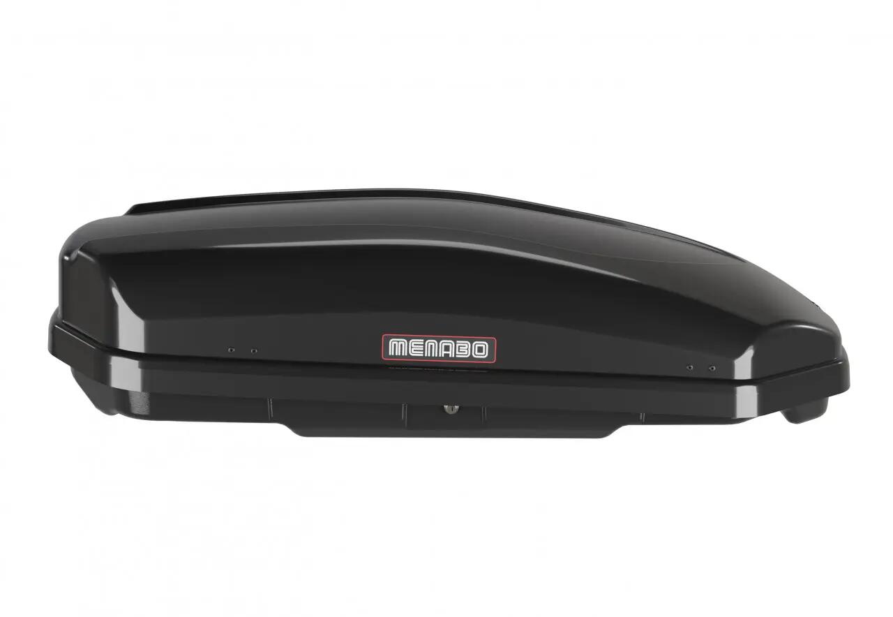 Cutie portbagaj Menabo Satellite 330 ABS Black, 141x77x34cm 2/7