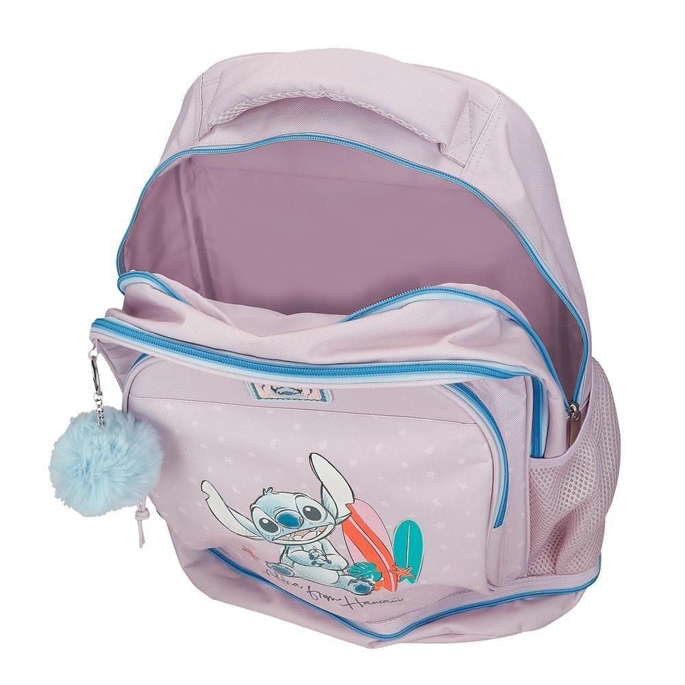 Mochila compacta desmontável Stitch from Hawaii 32x45x21 cm nude 3/5