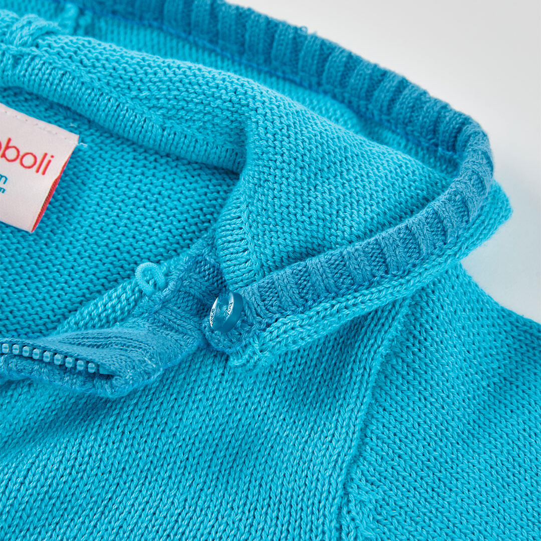 Chaquetas de verano de senderismo bebé niño boboli azul 4/4
