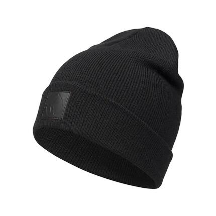 Leatherpatch Winter Mütze Beanie (Black Label) Cream