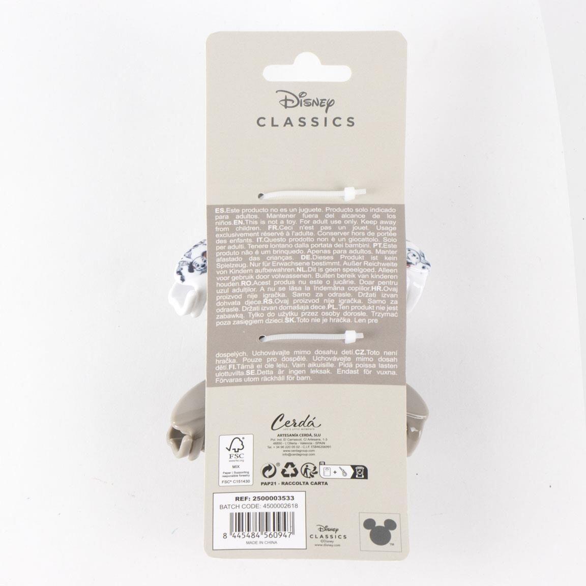 Lot de pinces à cheveux adulte 101 Dálmatas ABS Beige 3/3