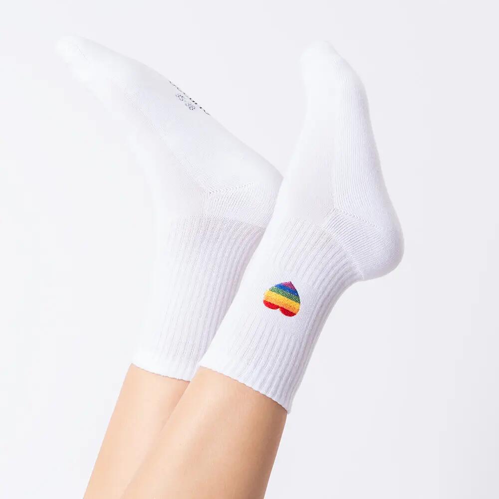 Herren & Damen LGBTQ Tennissocken 3er Pack (Modell: Pride) 5/6