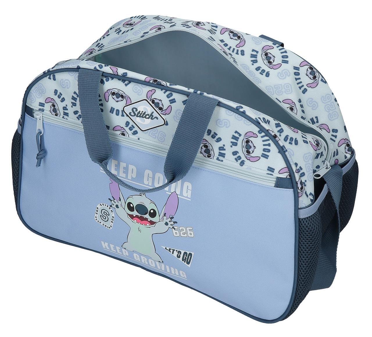 Sac de voyage Stitch keep going 40x28x22 cm marine 3/5