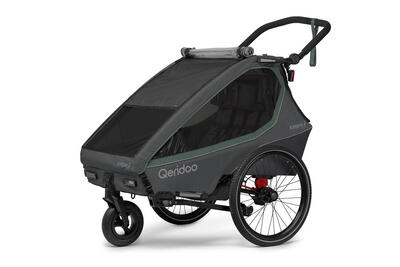 Fietskar kidgoo 2 lite ivy green