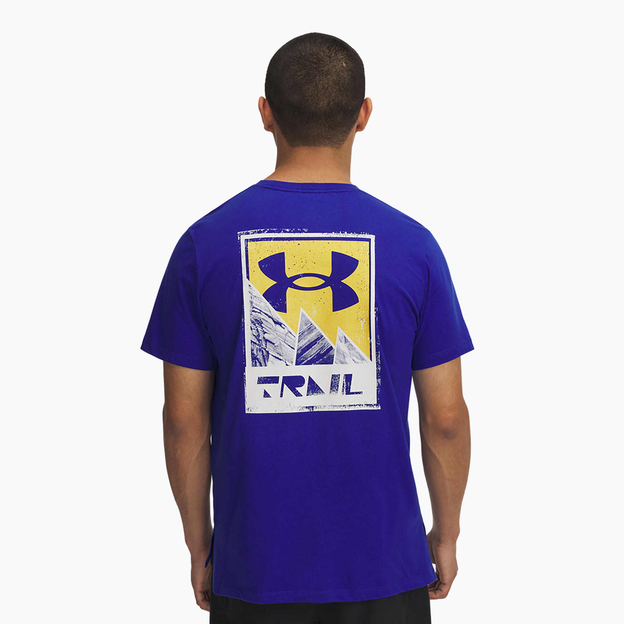 Koszulka do biegania męska Under Armour Trail Run Graphic Tee 2/3